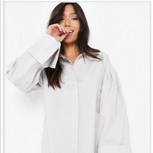 Oversized Shirt Dress